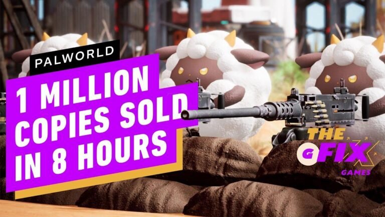 "Palworld vende 1 millón de copias en sólo 8 horas, causando tensión en los servidores de Steam - IGN Daily Fix"