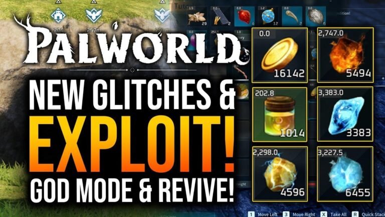 Palworld - ¡5 glitches para el modo dios y dinero tras el parche! ¡Poder y riqueza ilimitados te esperan!