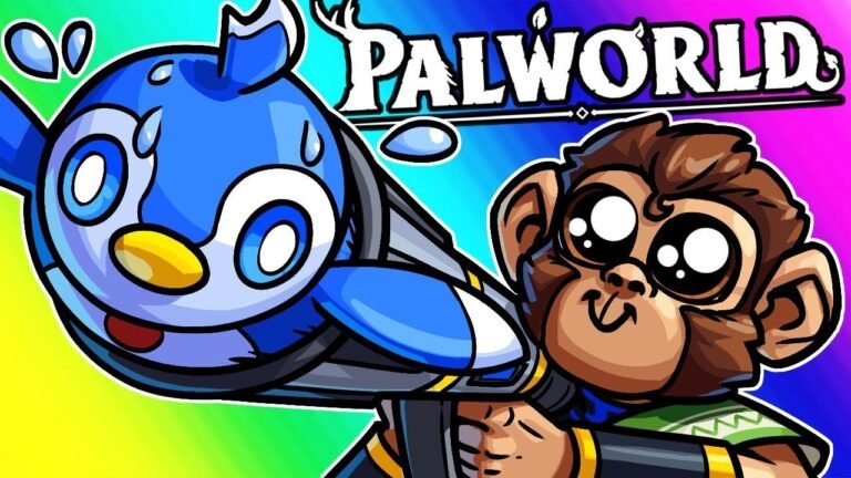 Palworld - Lui kommt dazu, Nogla geht aus Frust, mit Pinguin-Raketenwerfern!