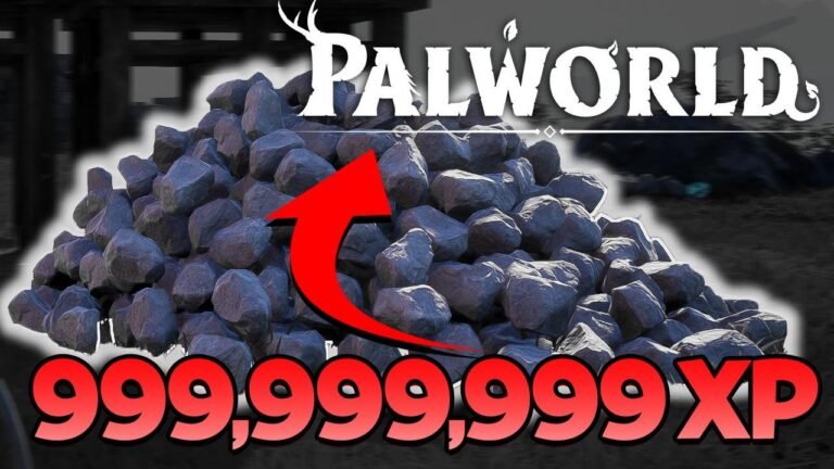 PalworldのXP不具合で999,999XP獲得。
