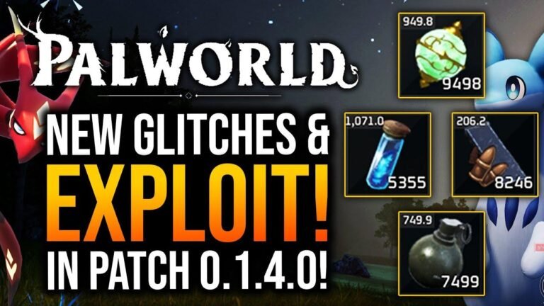 Palworld – 10 glitches found after patch 0.1.4.0!