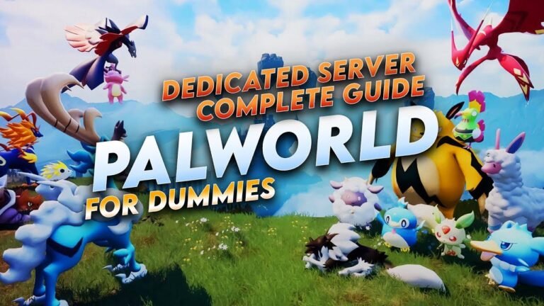 Guía sencilla para principiantes sobre servidores dedicados Palworld