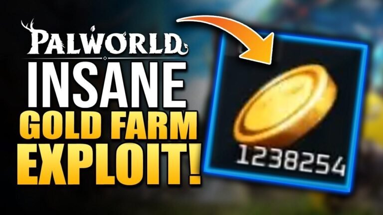 Le meilleur glitch pour le farming de l'or dans Palworld !