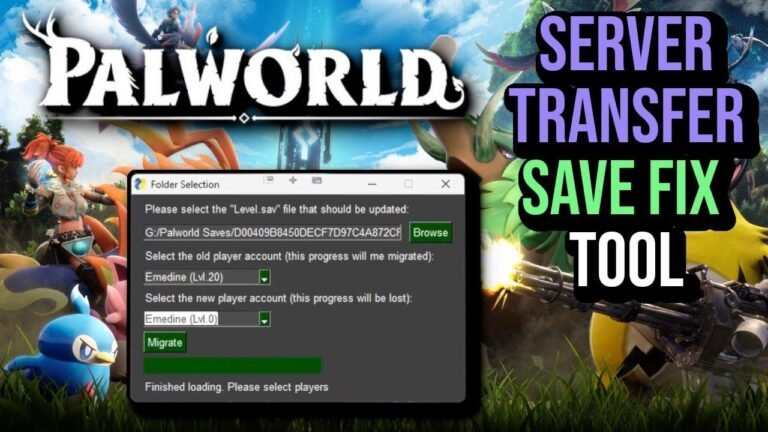 Fixing Server Transfer and Hosting Save Issues in Palworld: A Guide