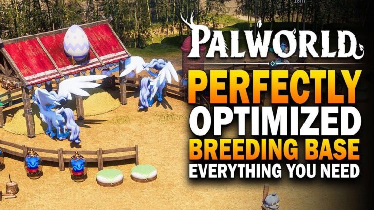 Palworld – The Ultimate Breeding Base Setup – The Ultimate Guide to Optimizing Your Palworld Base