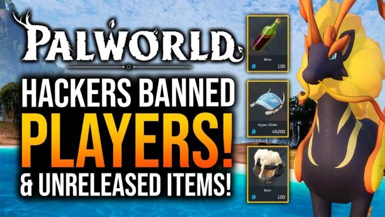 Palworld – Patch 0.1.5.1 Bans Hackers, Removes Unreleased Weapons!