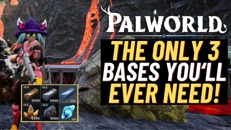 Discover PALWORLD’s top 3 bass locations for all materials you’ll ever need!