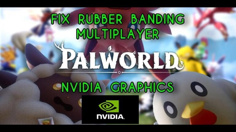 Palworld Rubberbanding Multiplayer issue resolved for Nvidia graphics users!
