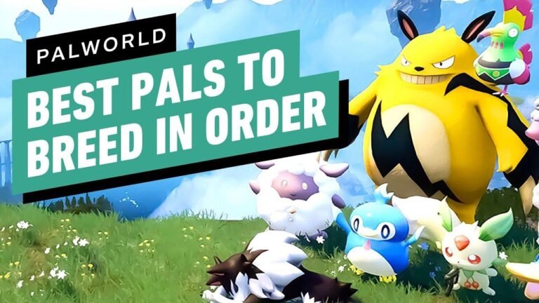 Palworld: The Best Pals to Breed for Ultimate Fun