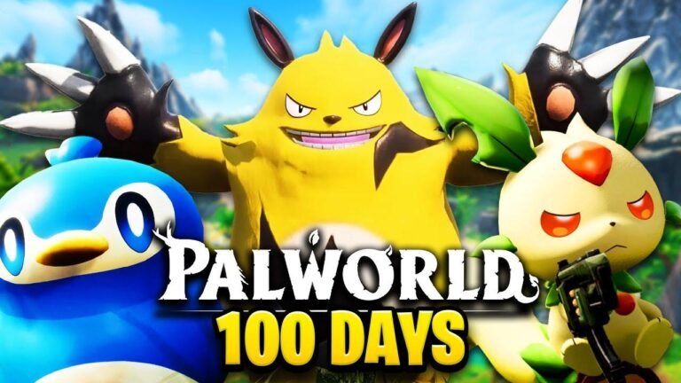 Überlebte ganze 100 Tage in der Wildnis von Palworld! 🌟 Unglaubliche Reise des Triumphs und Überlebens! 🌳 #PalworldSurvivor #GamingAdventure