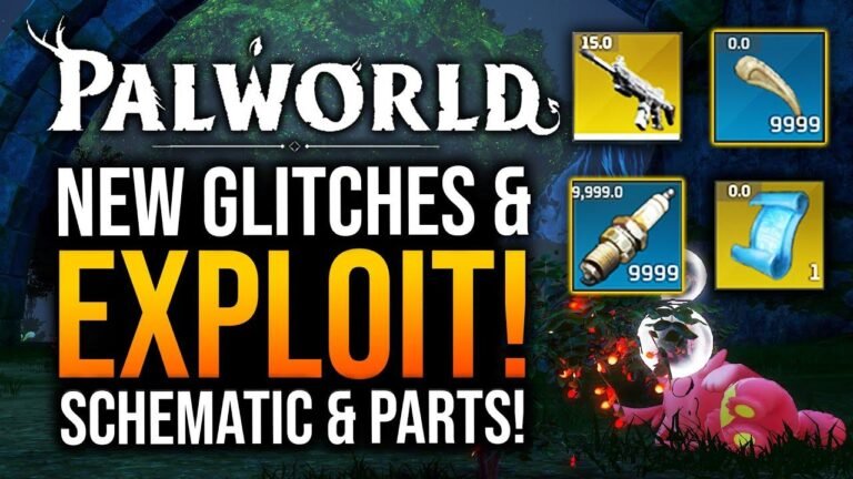 当然，请看改写后的文字：

“Palworld – 5 Glitches! Schematic & Butcher Issues! Patch 0.1.4.1!