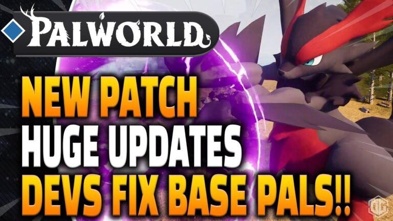 Palworld - GROSSES UPDATE! Bases sind STABIL und VIELE weitere Verbesserungen!